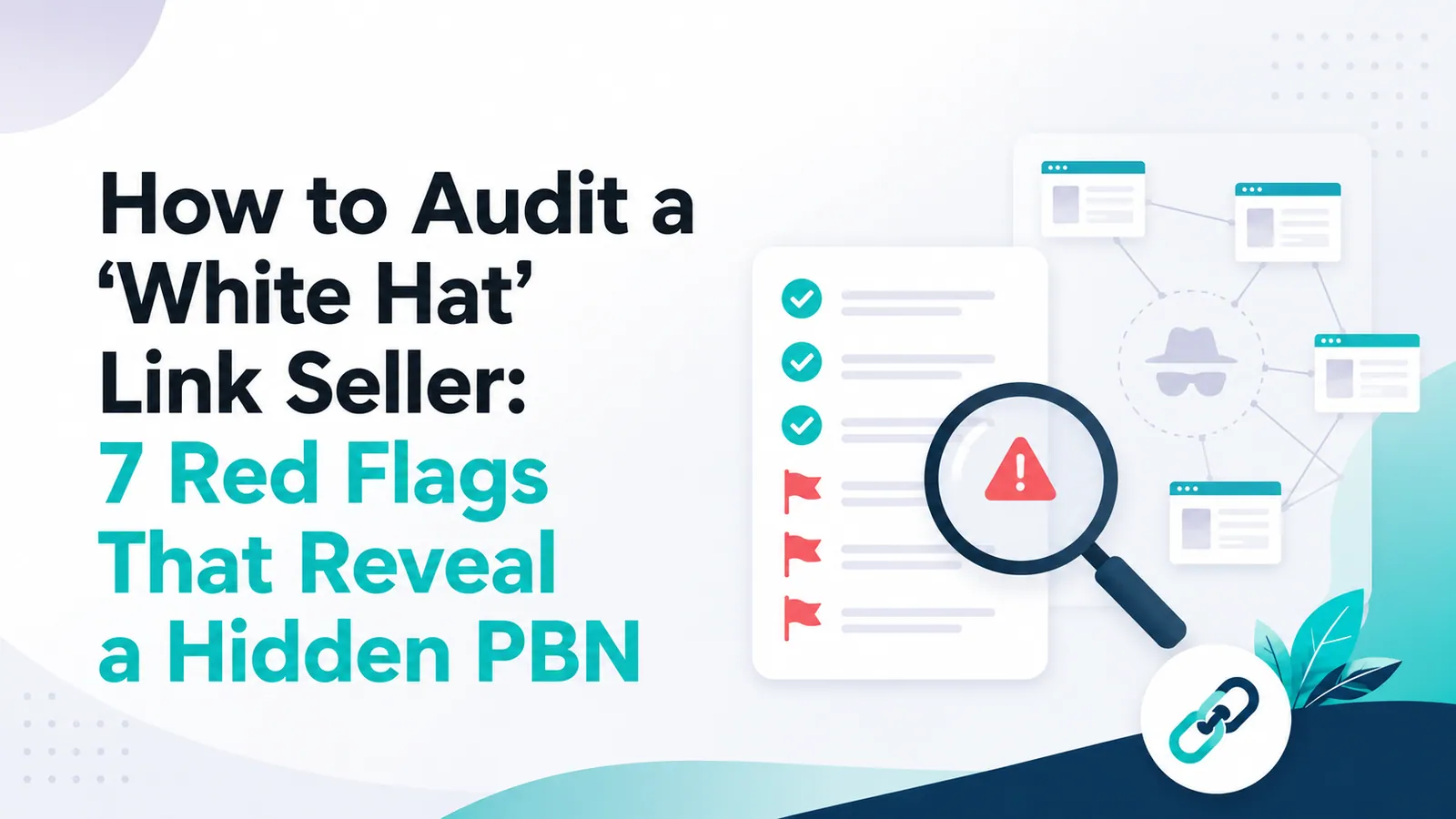 How to Audit a 'White Hat' Link Seller 7 Red Flags That Reveal a Hidden PBN