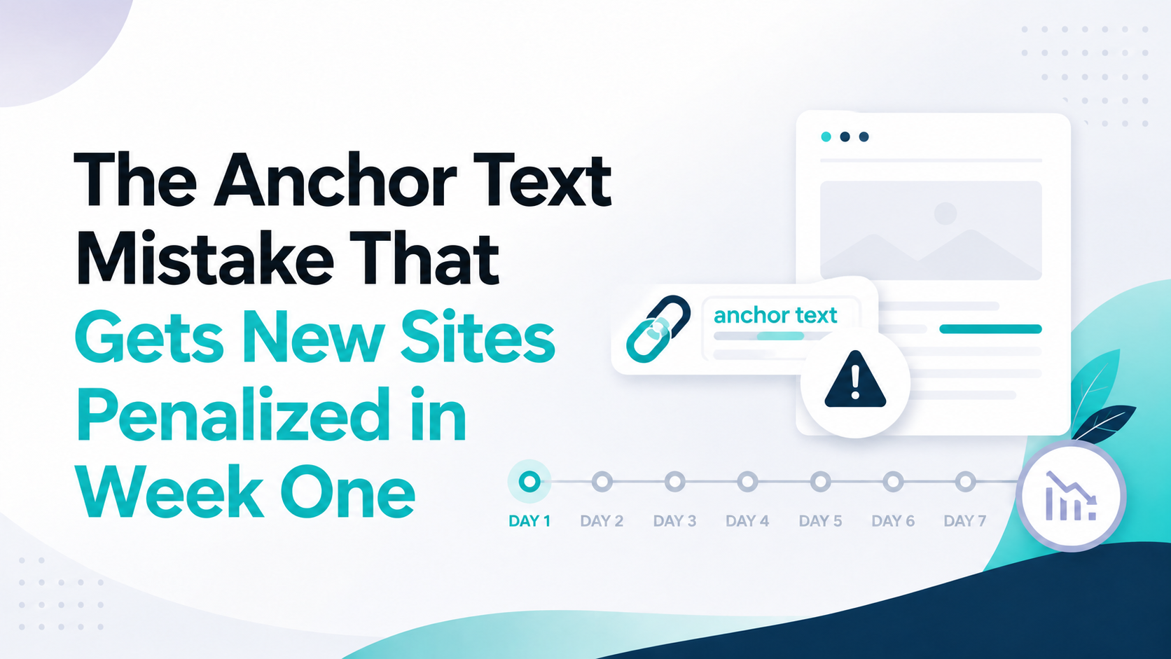 The Anchor Text Mistake That Gets New Sites Penalized in Week One